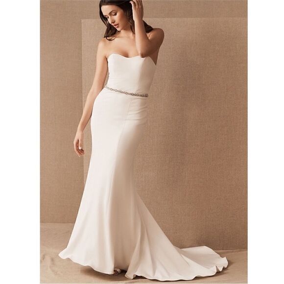 BHLDN Kaia gown - WToo by Watters - size 2, brand new with tags attached - Picture 2 of 5